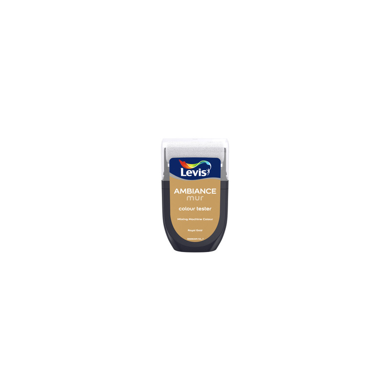 Testeur Peinture murale Ambiance Royal Gold extra mat 0,03 L LEVIS