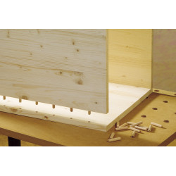 Tourillons de 30 mm en bois de hêtre Ø 6 mm WOLFCRAFT Tourillons de 30 mm en bois de hêtre Ø 6 mm WOLFCRAFT