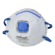 Masque anti-poussières FFP2 avec valve d'expiration et filtre 3 pièces WOLFCRAFT