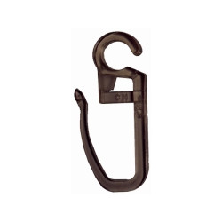 Agrafe à ruflette noyer 12 pièces – Installation facile | MOBOIS