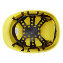 Casque de chantier jaune WOLFCRAFT