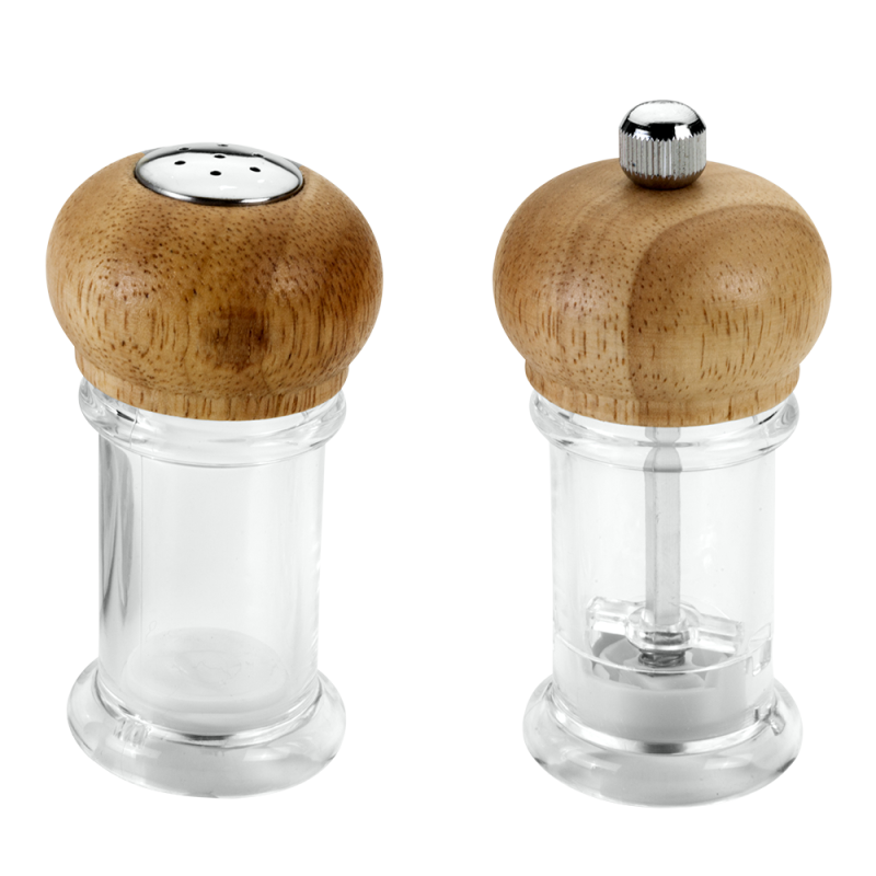 Set Salière et Poivrier – Assaisonnez Vos Plats | METALTEX