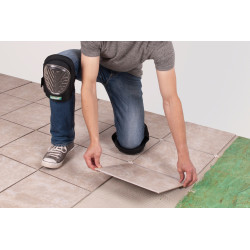 Genouillère Confort avec fixation auto-agrippante 2 pièces WOLFCRAFT