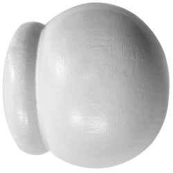 Embout à emboiter bois blanc Ø 28 mm – Finition parfaite | MOBOIS