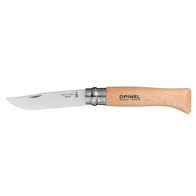 Couteau de poche avec lame en acier inoxydable n°8 OPINEL