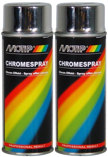 Peinture à effet chrome 0,4 L MOTIP - Mr.Bricolage