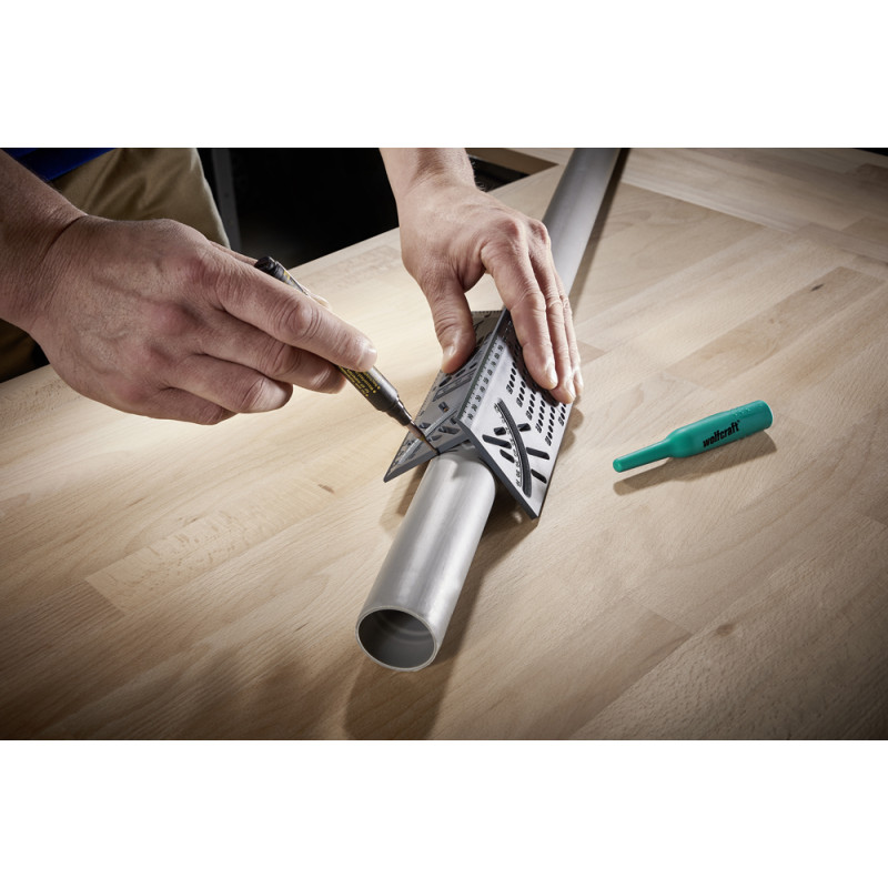 Equerre 3D pour coupes en biais WOLFCRAFT Equerre 3D pour coupes en biais WOLFCRAFT