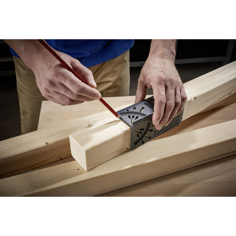 Equerre 3D pour coupes en biais WOLFCRAFT Equerre 3D pour coupes en biais WOLFCRAFT