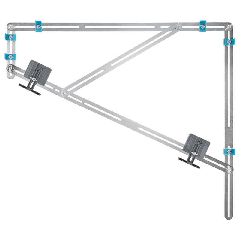 Gabarit pour marches d'escalier WOLFCRAFT
