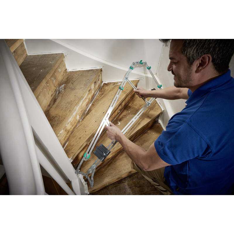 Gabarit pour marches d'escalier WOLFCRAFT