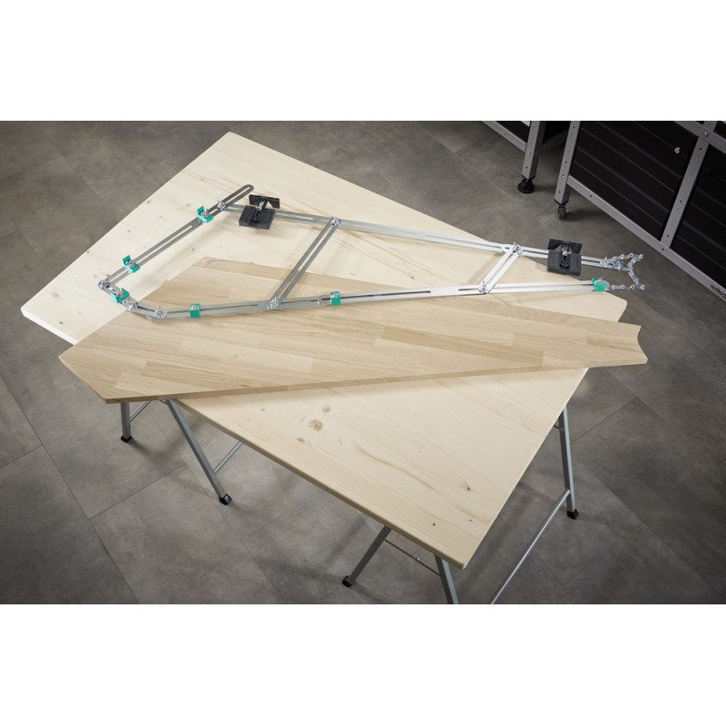 Gabarit pour marches d'escalier WOLFCRAFT