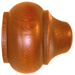 Embout Rustique Merisier Ø 35mm – Lot de 2 pièces | MOBOIS