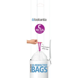 Sac poubelle C 10-12 L 20 pièces BRABANTIA