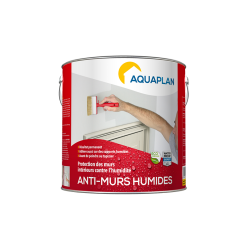 Revêtement mural anti-humidité Aquaplan 2,5 L - Peinture imperméable