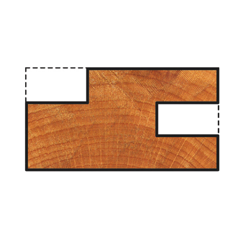 Fraise à rainurer en carbure de tungstène Ø 40 x 4 mm WOLFCRAFT