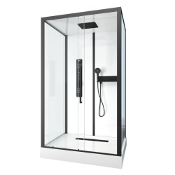 Cabine de douche Urban 2 rectangle 115 x 90 x 215 cm AURLANE