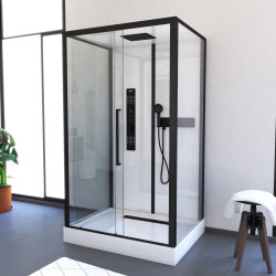 Cabine de douche Urban 2 rectangle 115 x 90 x 215 cm AURLANE