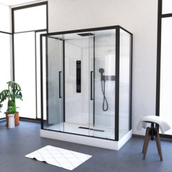 Cabine de douche Urban 2 XXL 160 x 85 x 215 cm AURLANE Cabine de douche Urban 2 XXL 160 x 85 x 215 cm AURLANE