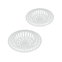 Filtre Évier Plastique 2 Pièces – Anti-Bouchon | METALTEX