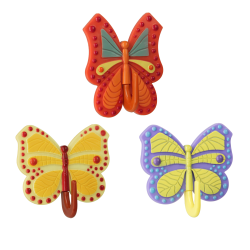 Crochet Adhésif Papillon – Rangement Cuisine Pratique | METALTEX