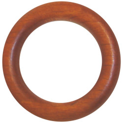 Anneau bois merisier Ø 35 mm (10 pcs) – Accessoire rideau | MOBOIS