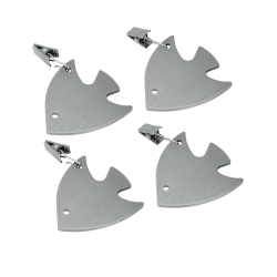 Fixe-nappe Inox POIDS 4 pièces – Maintien Stable | METALTEX Fixe-nappe Inox POIDS 4 pièces – Maintien Stable | METALTEX