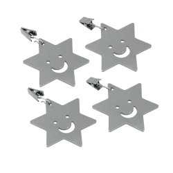 Fixe-nappe Inox POIDS 4 pièces – Maintien Stable | METALTEX Fixe-nappe Inox POIDS 4 pièces – Maintien Stable | METALTEX