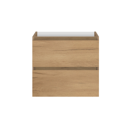 Meuble sous-plan à tiroirs Lunik chêne naturel 60 x 46 x 55 cm ALLIBERT
