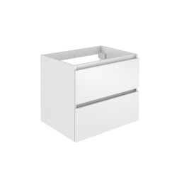 Meuble sous-plan à tiroirs Lunik blanc brillant 60 x 46 x 55 cm ALLIBERT Meuble sous-plan à tiroirs Lunik blanc brillant 60 x 46 x 55 cm ALLIBERT