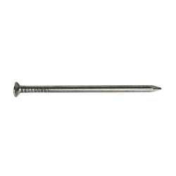 Clou à tête plate en inox 0,1 kg Ø 1,8 x 30 mm