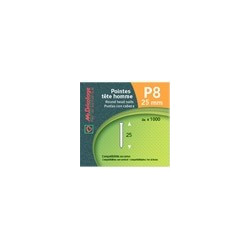 Pointe p8 25 mm MR.BRICOLAGE