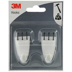 Crochet à clouer 3M – Fixation murale facile | 3M
 Crochet à clouer 3M – Fixation murale facile | 3M