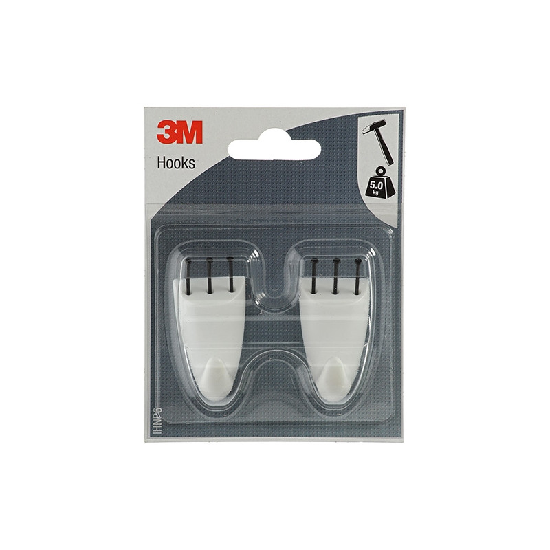 Crochet à clouer 3M – Fixation murale facile | 3M
 Crochet à clouer 3M – Fixation murale facile | 3M