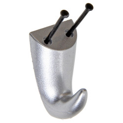 Crochet à clouer gris 3M – Fixation facile mur plâtre

