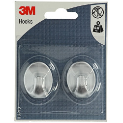 Crochet adhésif 3M Gris – Maintien Solide Crochet adhésif 3M Gris – Maintien Solide