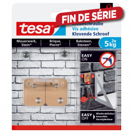 Vis adhésive carrée pour brique et pierre 5 kg TESA