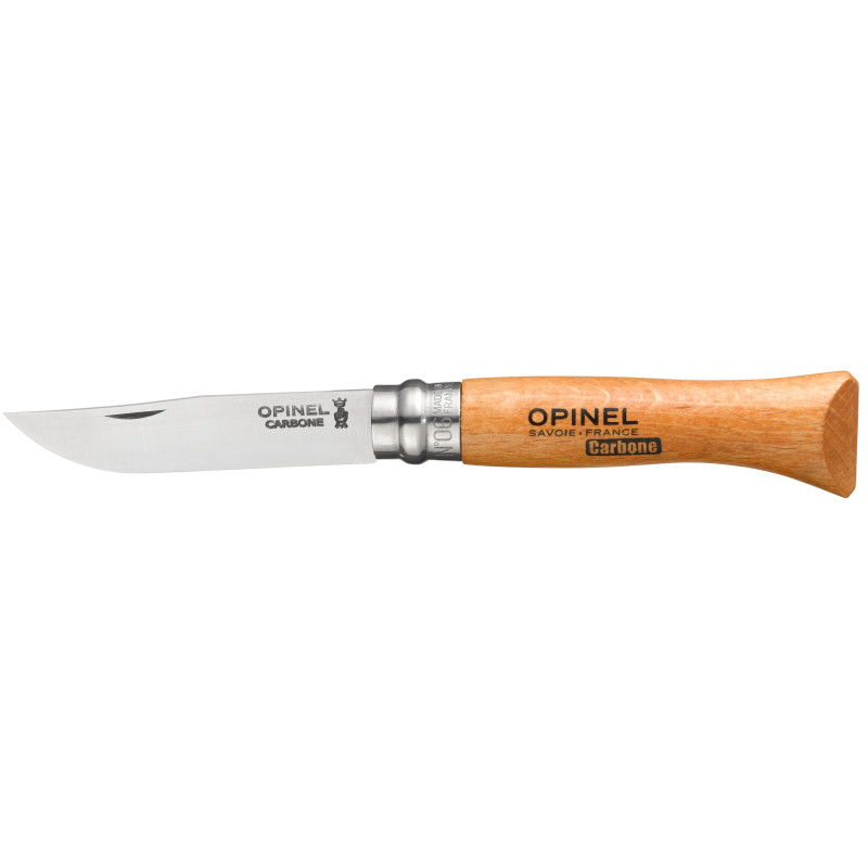 Couteau de poche avec lame en acier carbone n°6 OPINEL