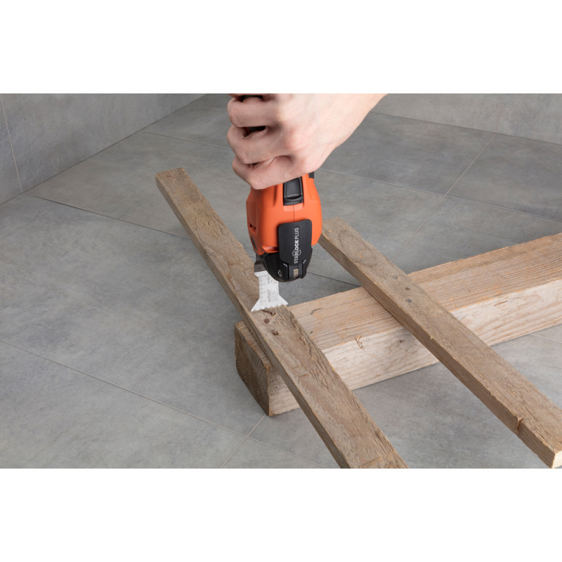 Lame de scie plongeante Starlock BIM pour bois et métaux non-ferreux 44 mm WOLCRAFT