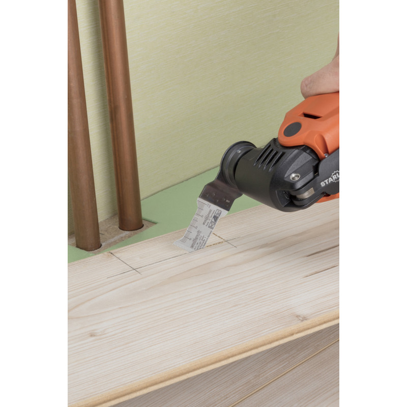 Lame de scie plongeante Starlock BIM pour bois et métaux non-ferreux 35 mm WOLCRAFT Lame de scie plongeante Starlock BIM pour bois et métaux non-ferreux 35 mm WOLCRAFT