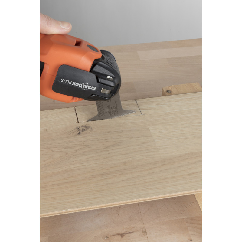 Lame de scie plongeante Starlock HCS pour bois tendre et stratifiét 65 mm WOLCRAFT