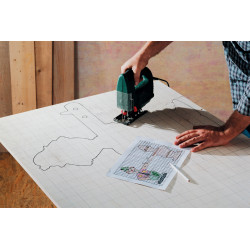 Set de lames de scie sauteuse HCS pour bois 3 pièces WOLCRAFT