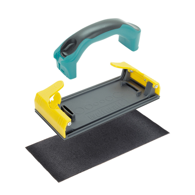 Cale de ponçage pour plaque de plâtre 22 x 10,5 cm WOLFCRAFT Cale de ponçage pour plaque de plâtre 22 x 10,5 cm WOLFCRAFT