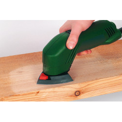 Patin abrasif delta auto-agrippant grain 40 95 mm 25 pièces WOLFCRAFT Patin abrasif delta auto-agrippant grain 40 95 mm 25 pièces WOLFCRAFT