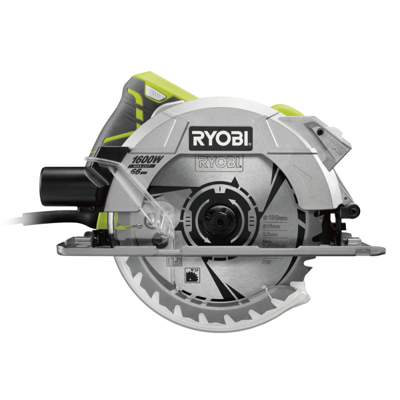 Scie circulaire électrique RCS1600-K 1600 W RYOBI Scie circulaire électrique RCS1600-K 1600 W RYOBI