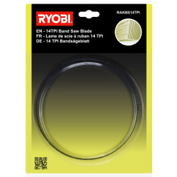 Lame de scie à ruban 1572 x 6,35 mm 14 TPI RYOBI Lame de scie à ruban 1572 x 6,35 mm 14 TPI RYOBI