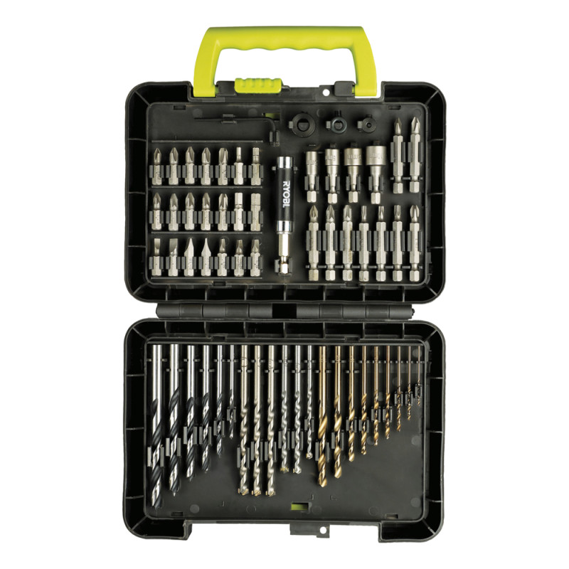 Coffret d'accessoires de perçage et vissage 60 pièces RYOBI