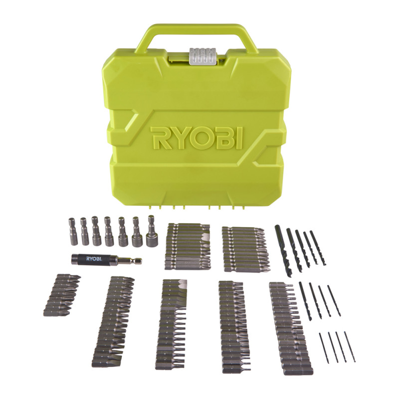 Coffret d'accessoires de perçage et vissage 127 pièces RYOBI