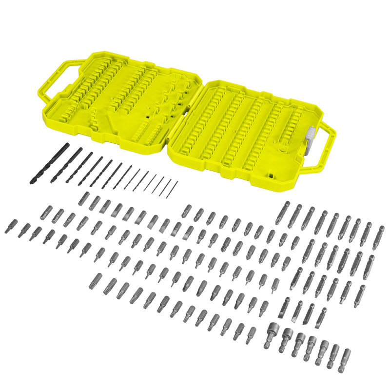 Coffret d'accessoires de perçage et vissage 127 pièces RYOBI