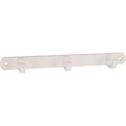 Porte-essuie aluminium blanc 21 cm – Pratique et élégant | LINEA BERTOMANI