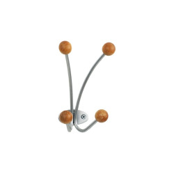 Porte-manteau laqué 2702 argenté – Élégance et rangement | LINEA BERTOMANI